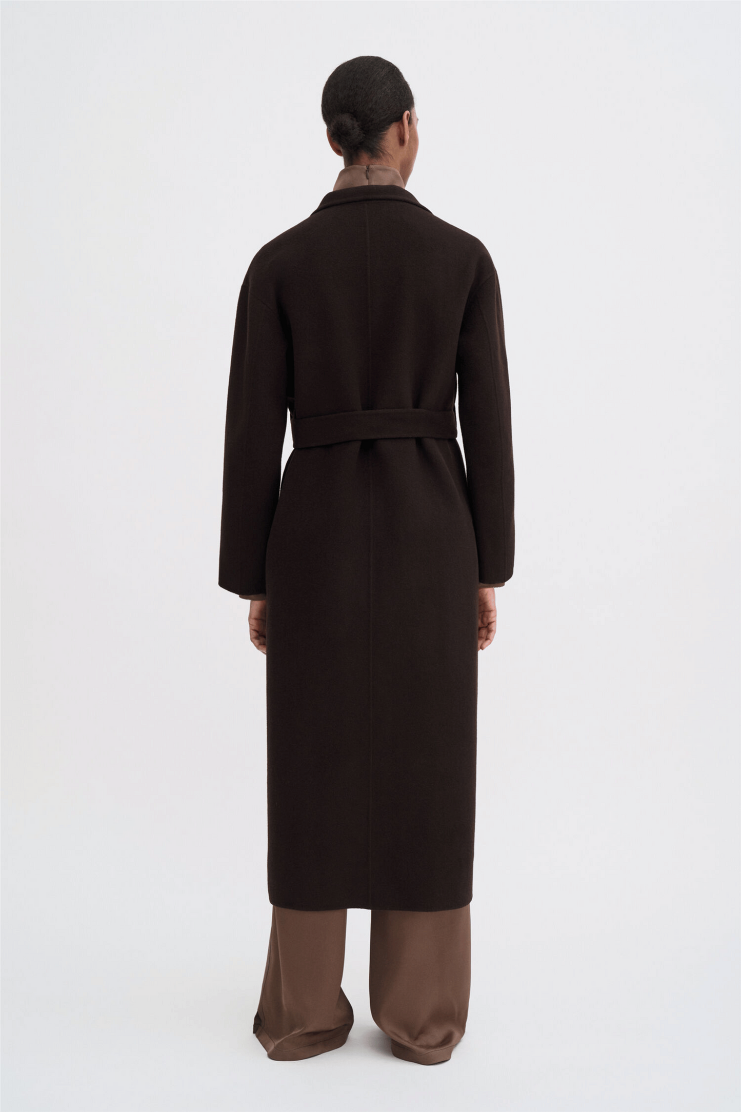 Alexa Coat Dark Chocolate