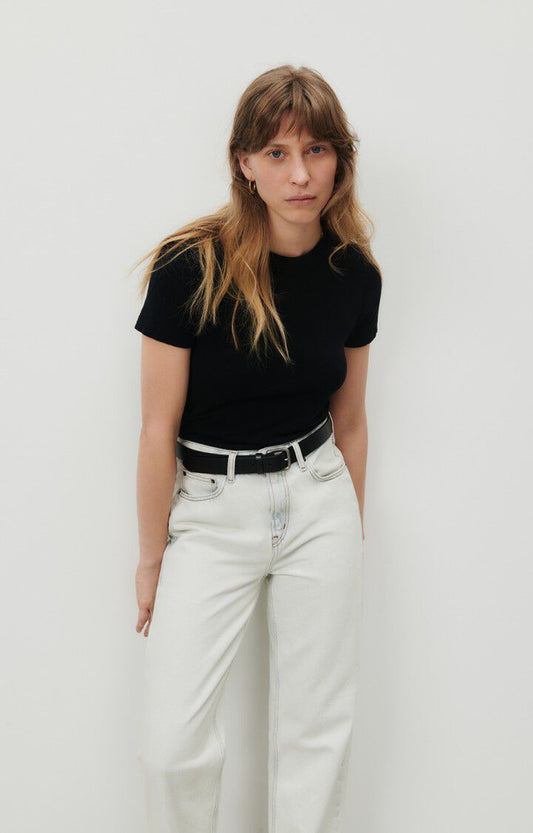 SONOMA T-SHIRT MC ROND Noir