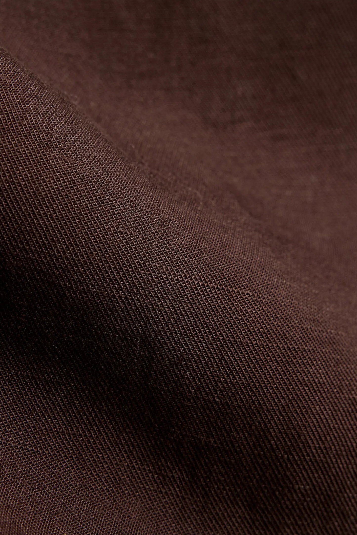Posy Linen Skirt Cocoa Brown