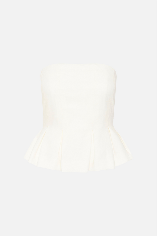 GZriava corsage Bright White