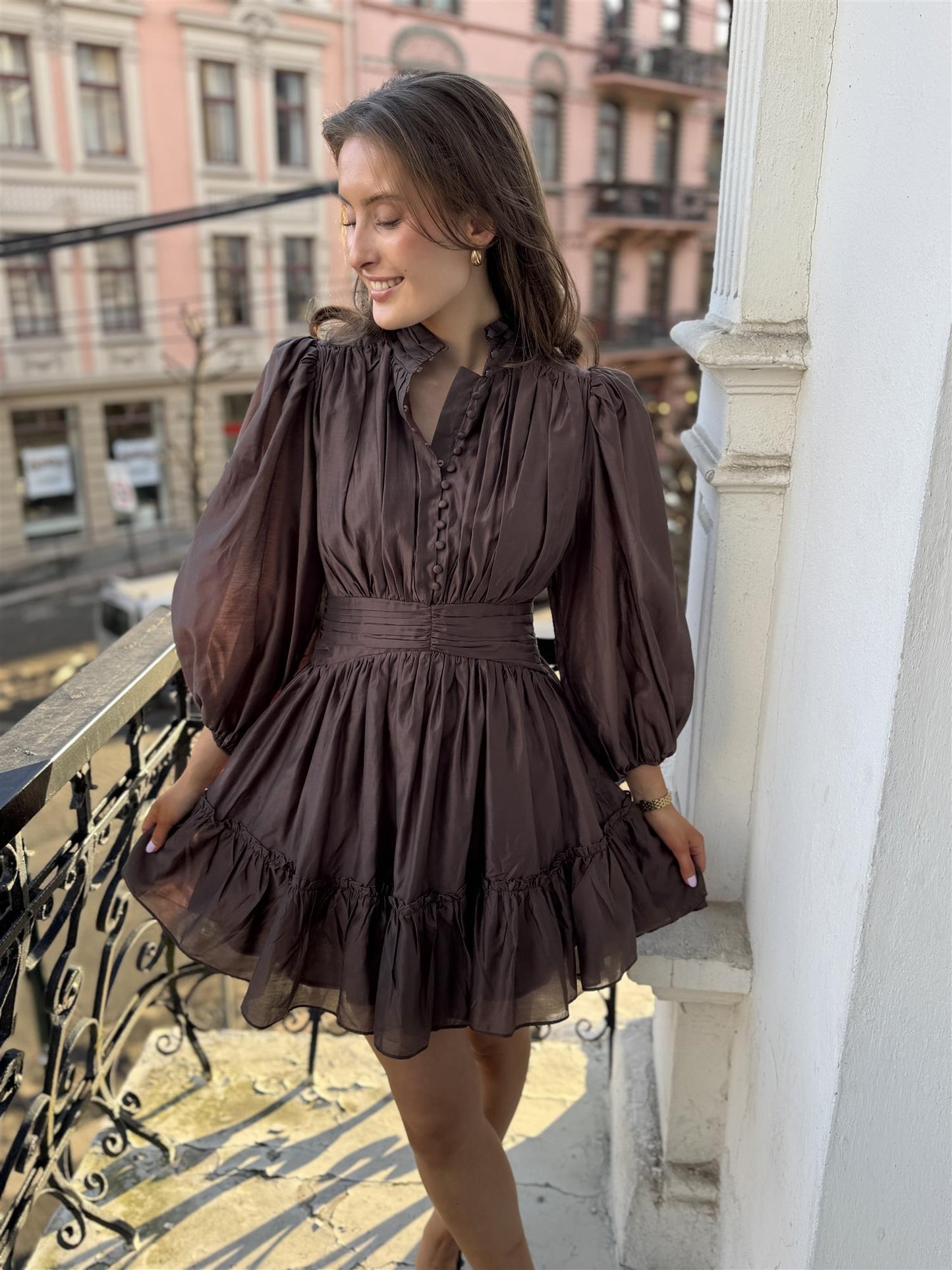 Vanity dress Light Brown