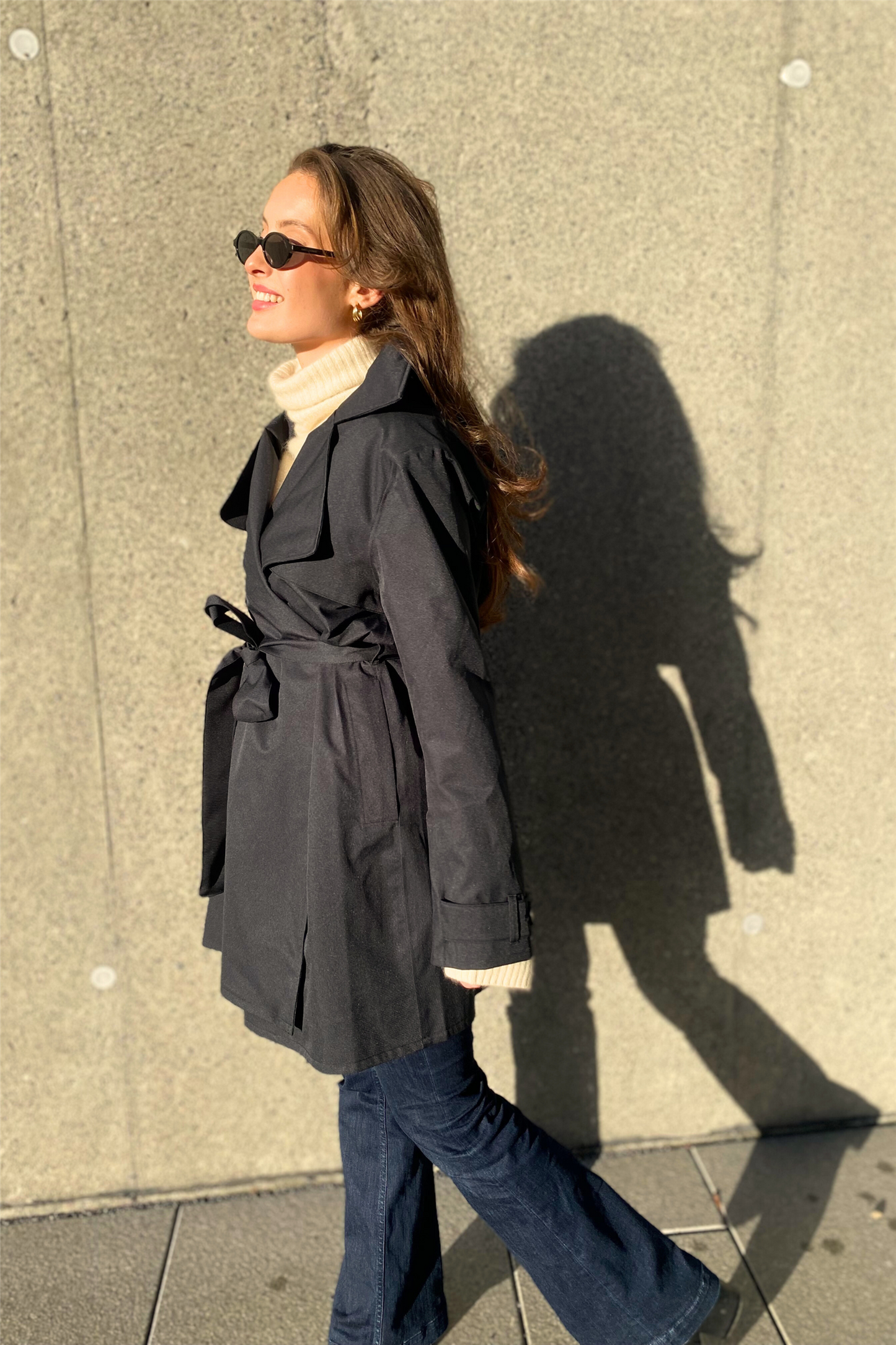 Yr'en Coat New Black