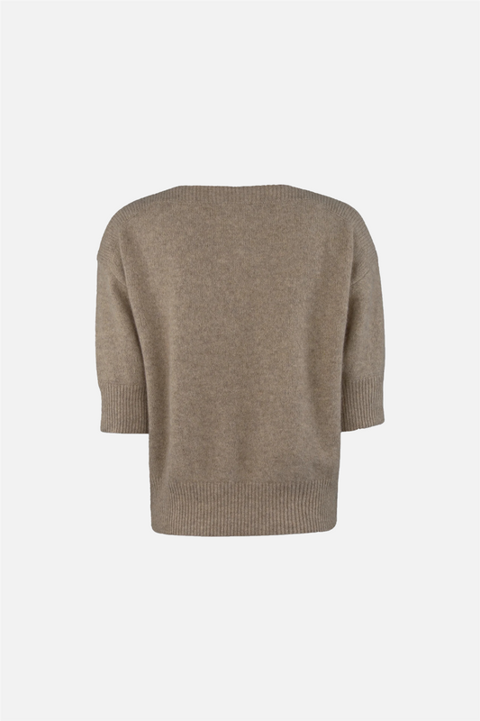 Moi Sweater Beige Mélange
