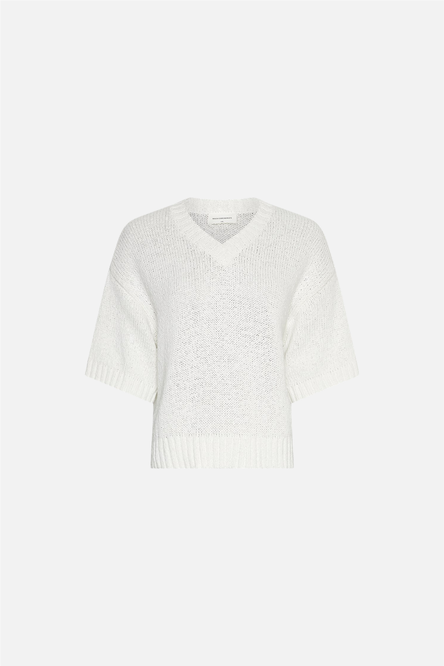 MSCHHannalie 2/4 V Pullover Egret