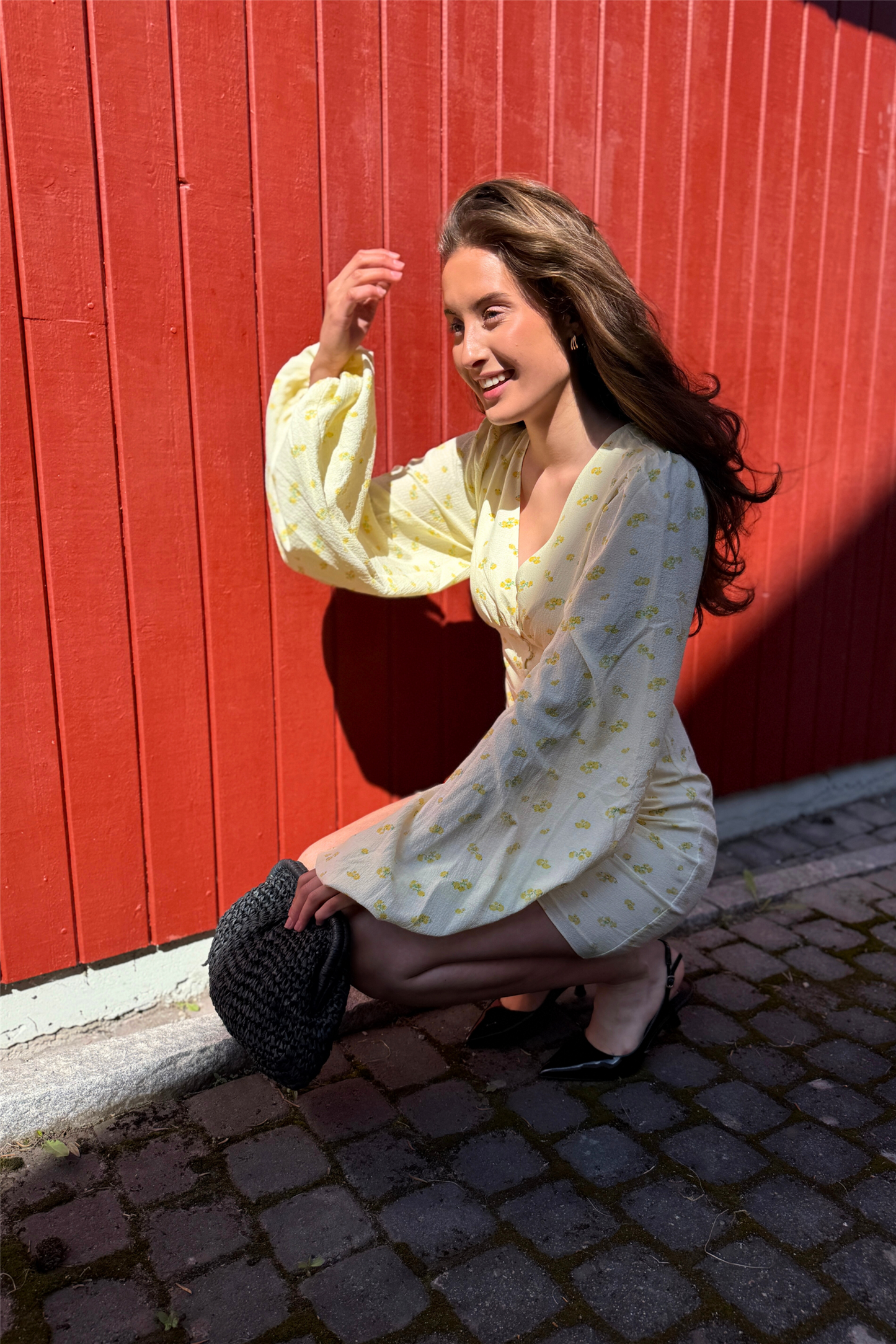 Florence Dress Pastel Yellow