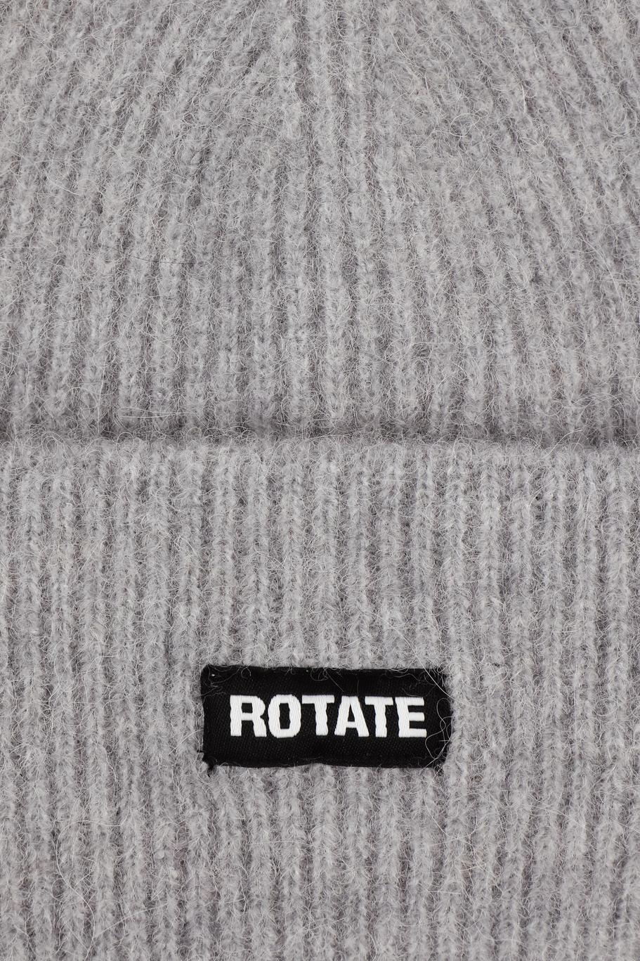 Rib Knit Beanie Alloy (Light Gray)