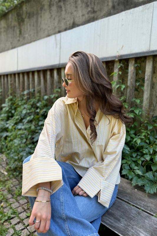 Atari Shirt Yellow Stripe