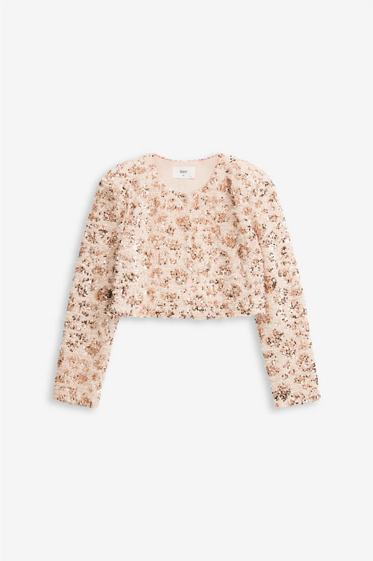 Glitz jacket Cream
