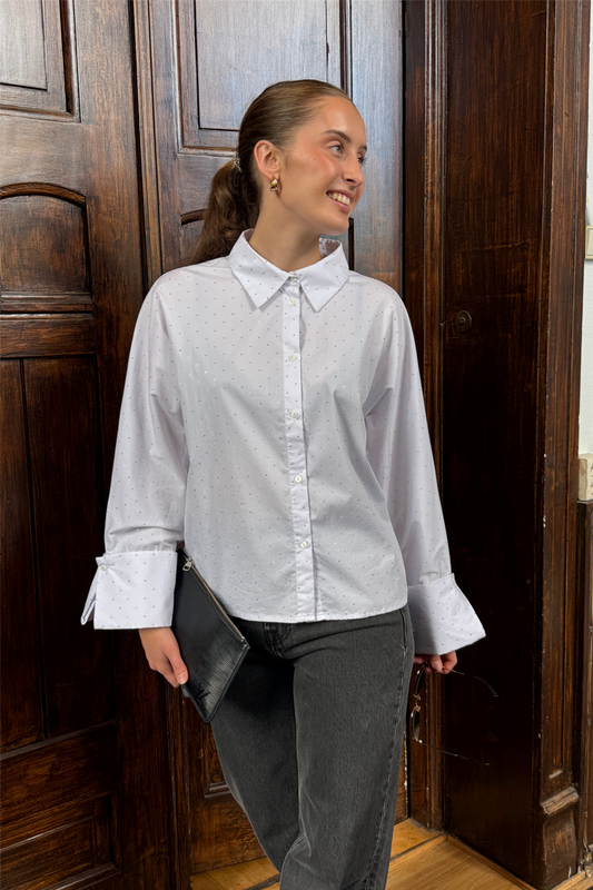 ATARI EMBELLISH SHIRT Hvit