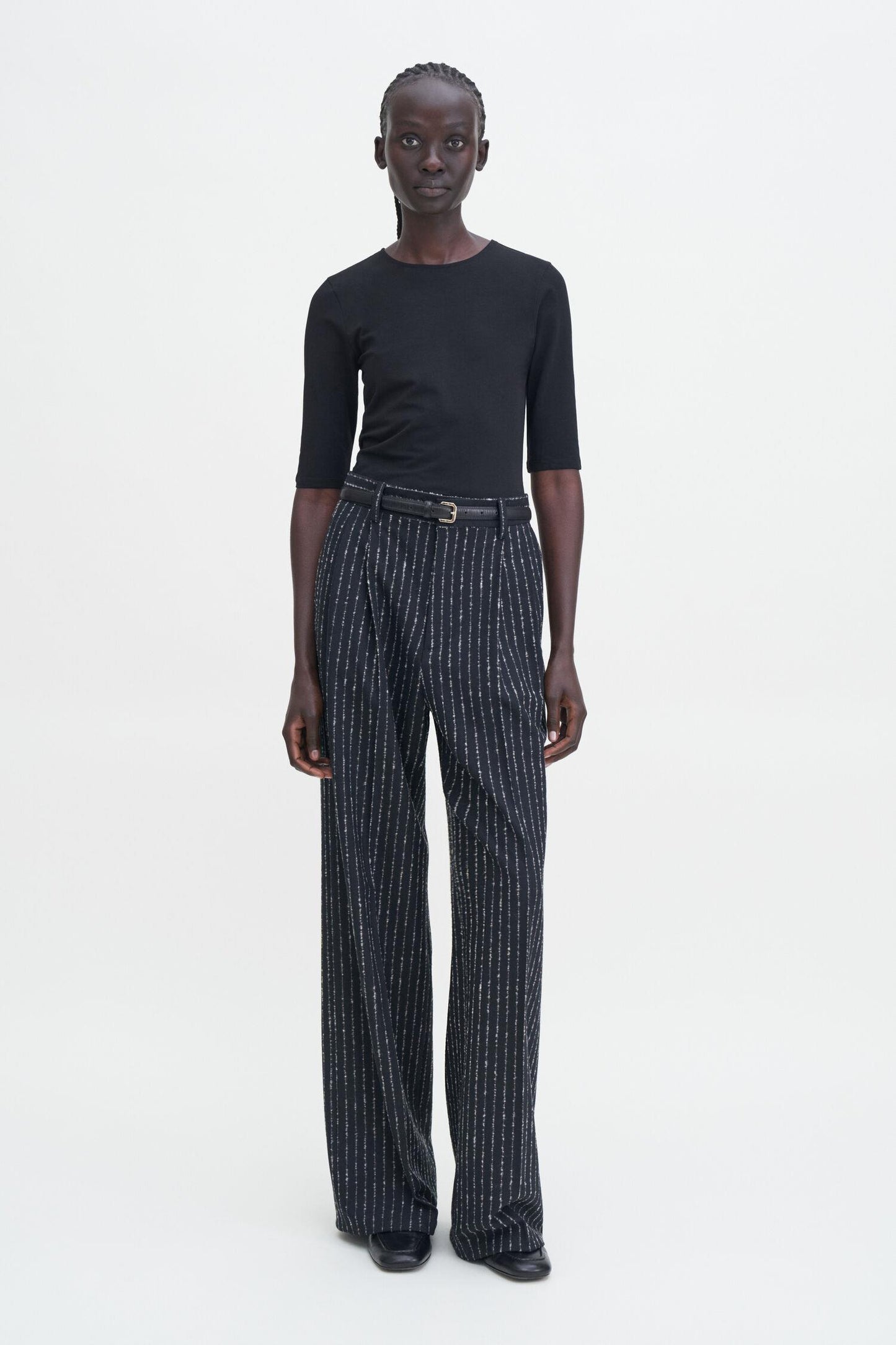 Cotton Stretch Elbow Sleeve Black