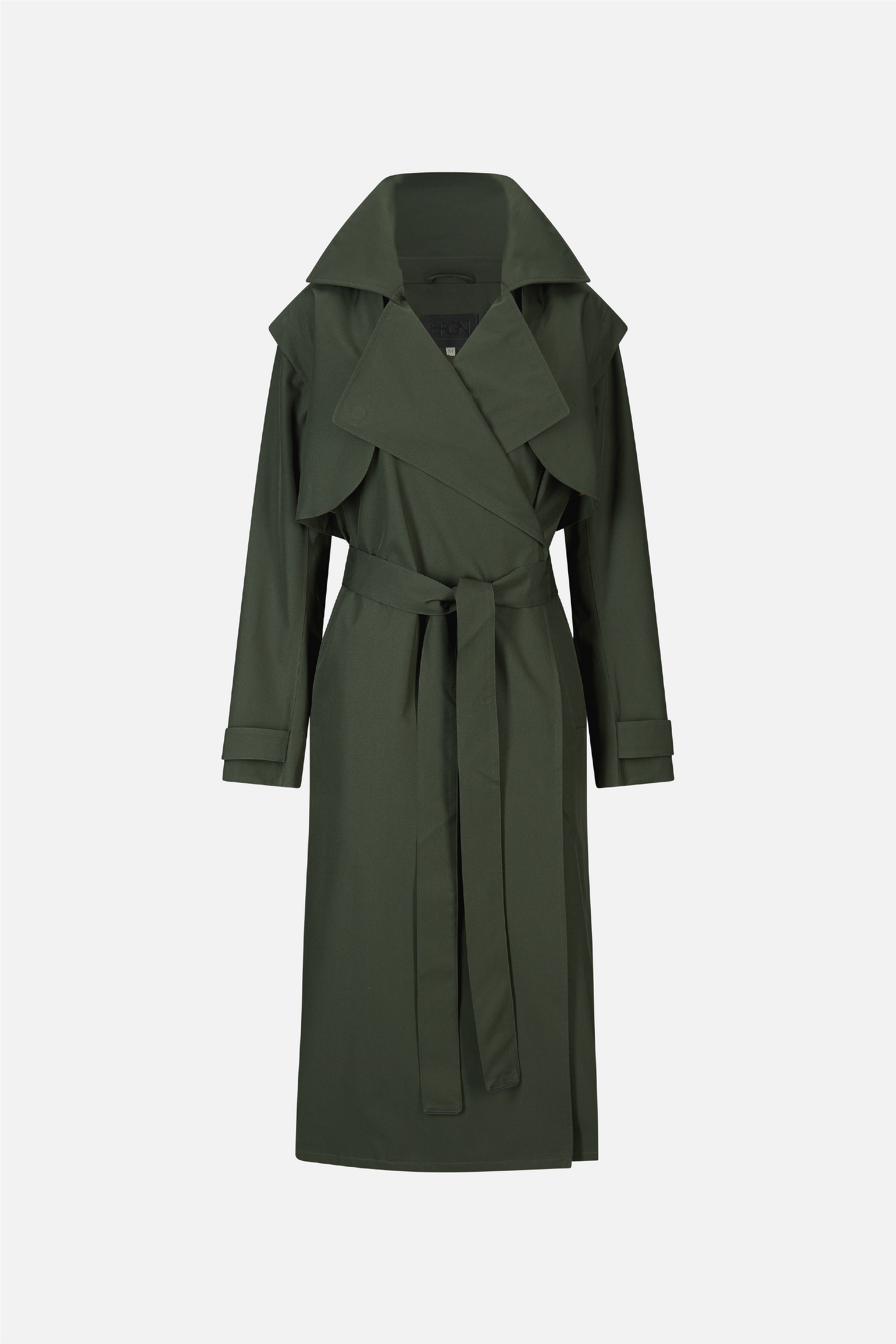 Regndråpe Trench Coat Rosin Dark Green