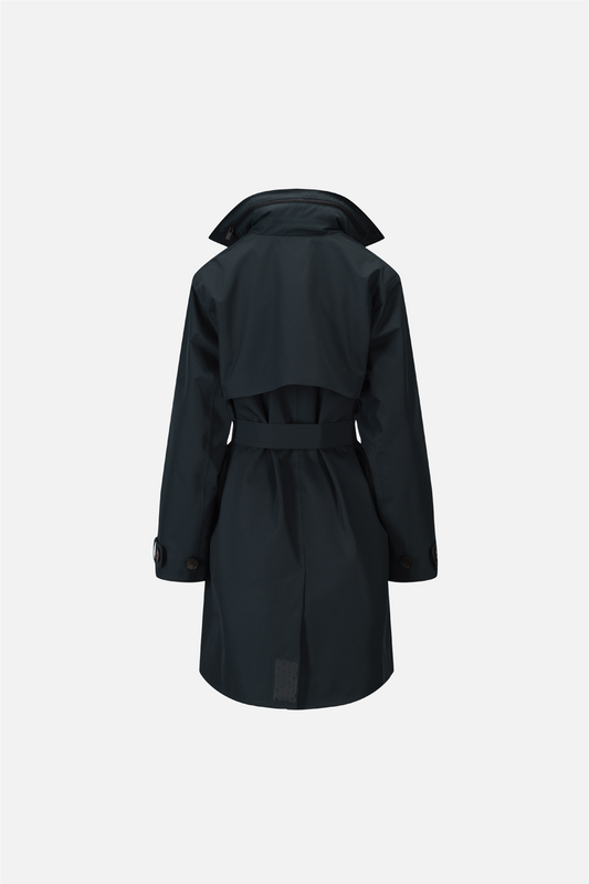 Yr'en Coat Dark Navy