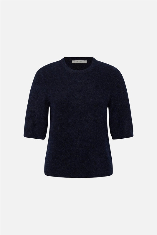 GZdebbie ss tee Navy Melange.