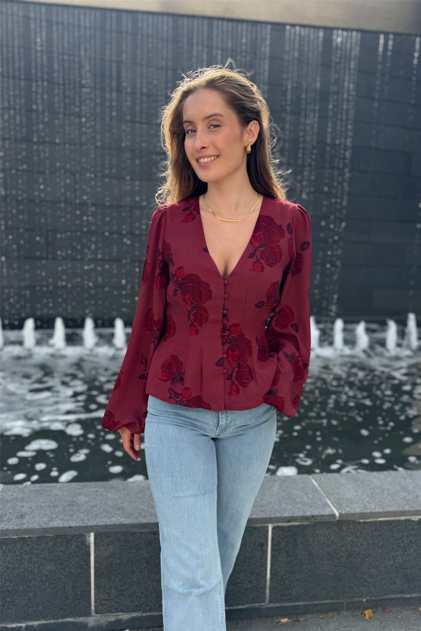 Palena Blouse Burnt Sienna