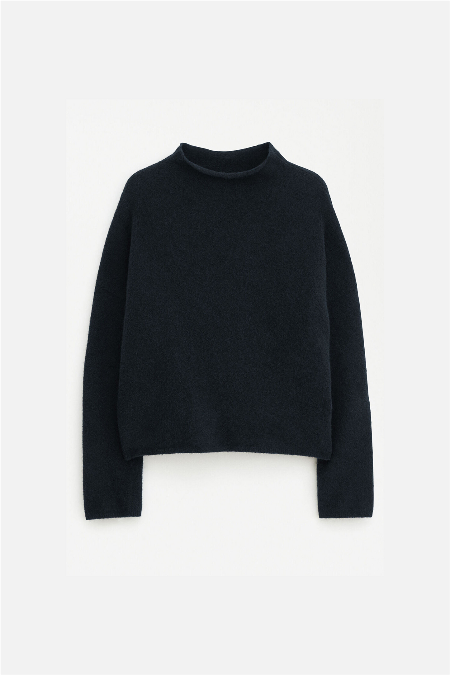 Mika Yak Funnelneck Sweater Black