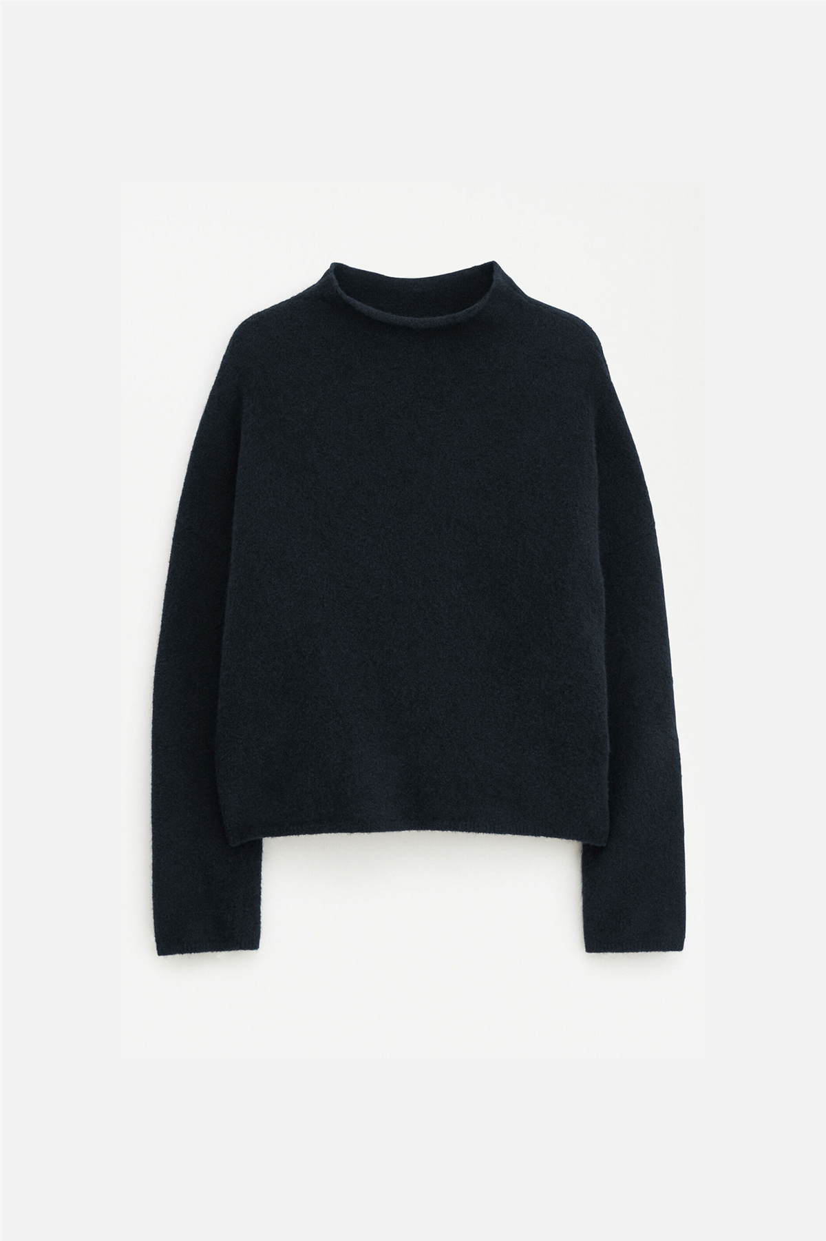 Mika Yak Funnelneck Sweater Black