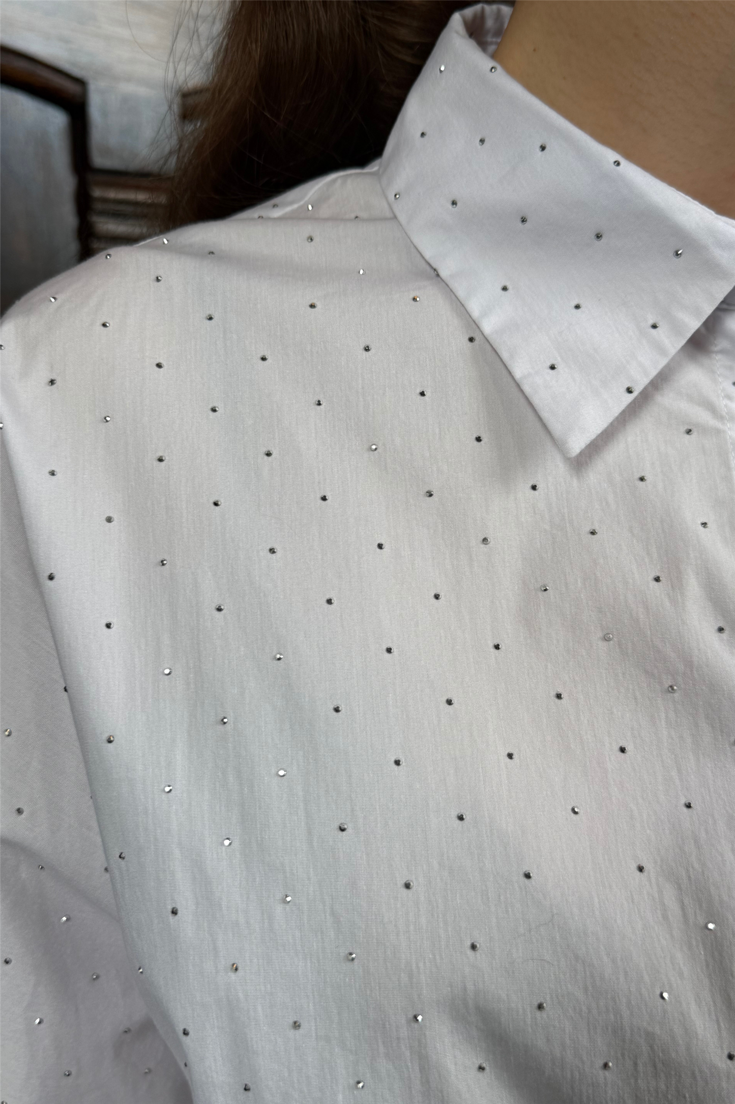 ATARI EMBELLISH SHIRT Hvit