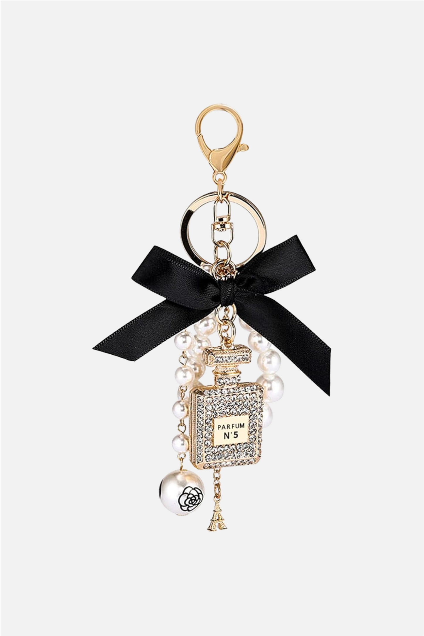 Perfume Bag Charm Black