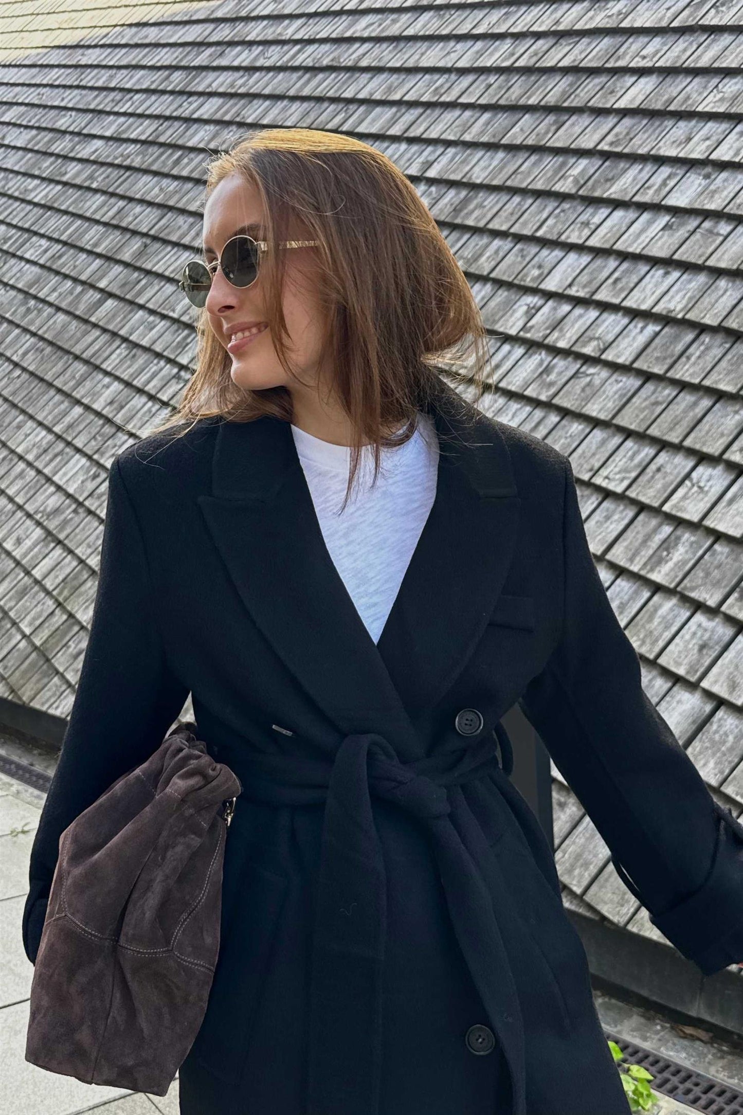 Saville coat Black