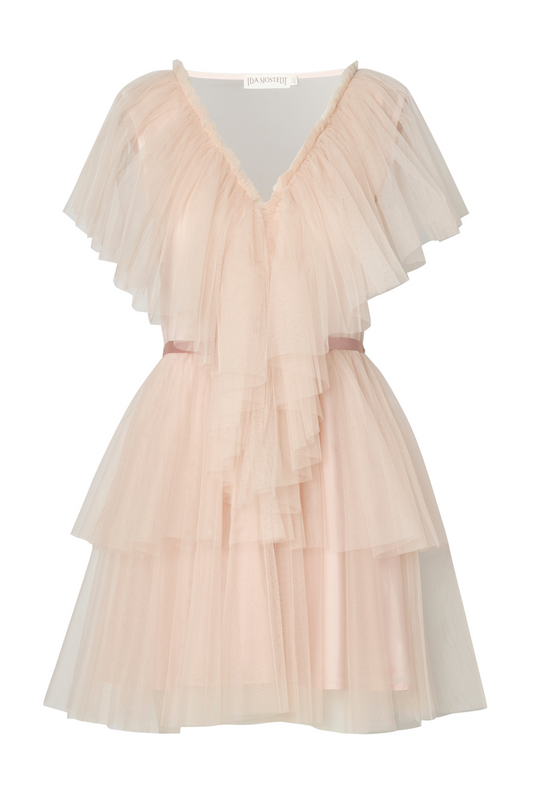 Aurora Dress Powder Pink