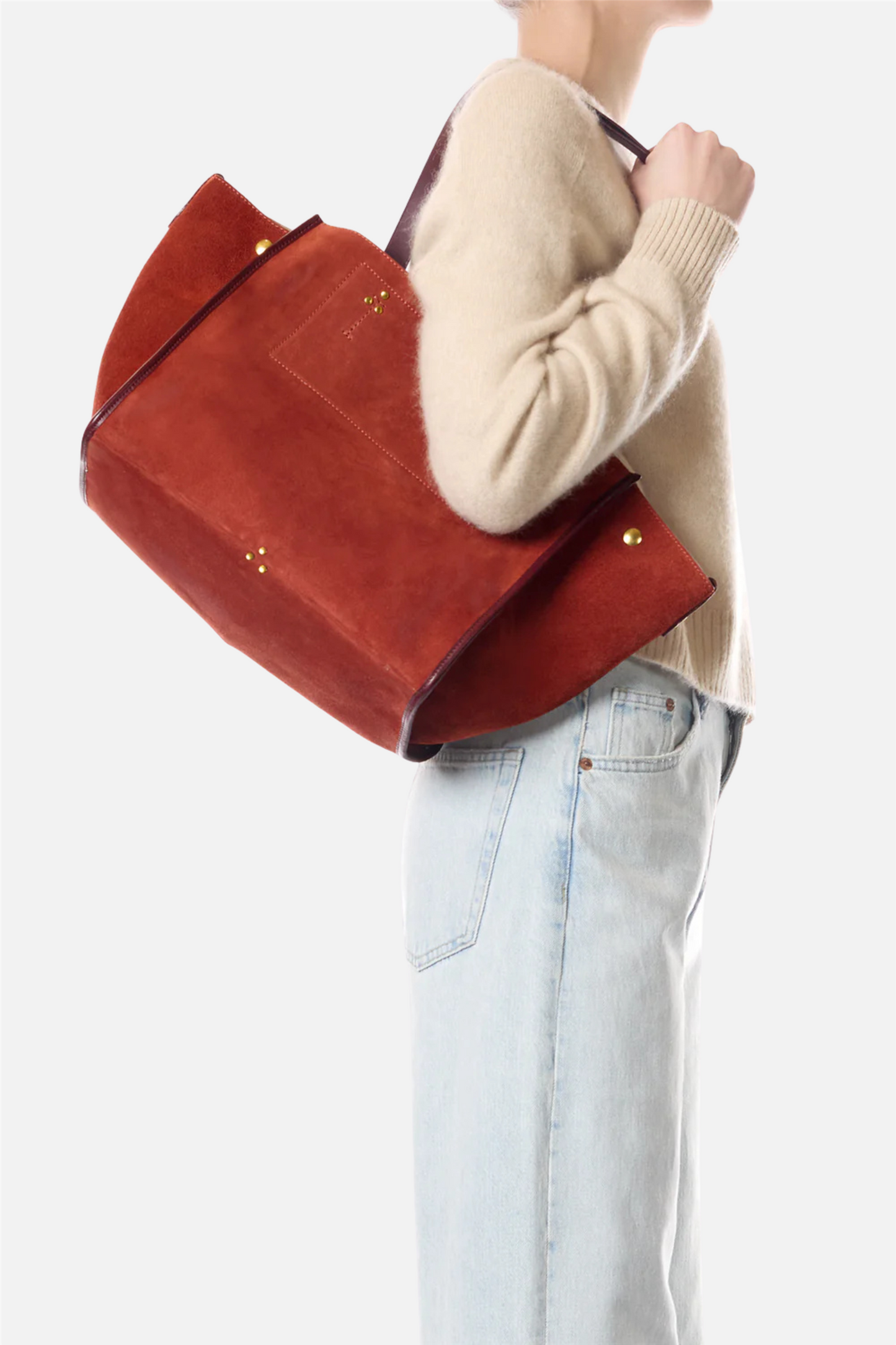 Leon M Rouille Split Suede