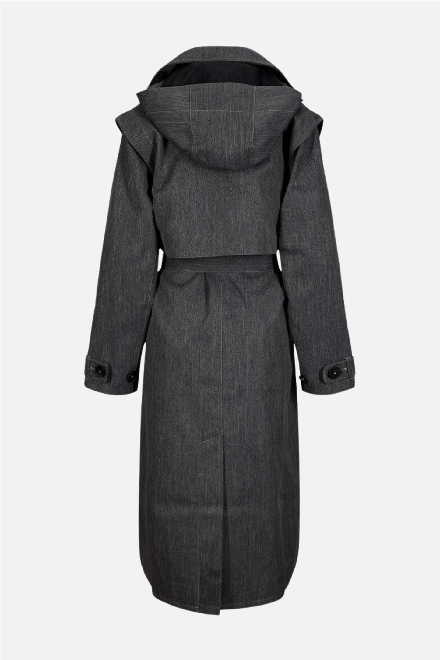 Regndråpe Trench Coat Stone Denim
