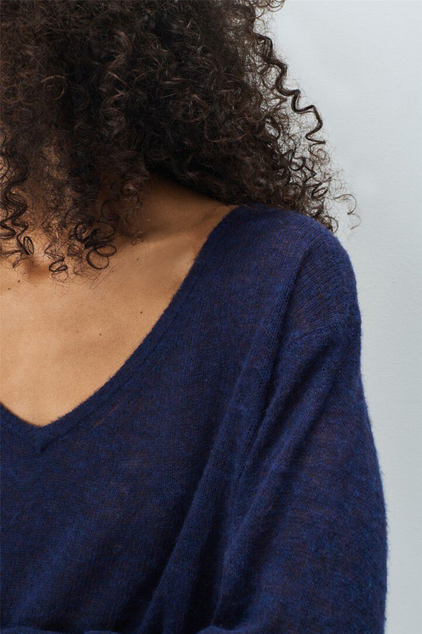 Dumy sweater Navy Melange