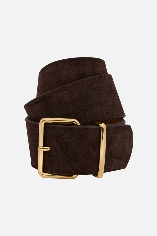 GZAlissa S belt Deep Chocolate Brown