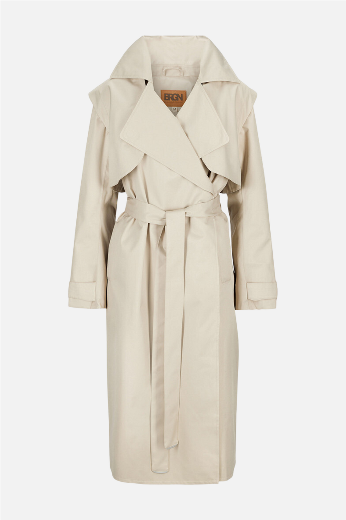 Regndråpe Trench Coat Sand