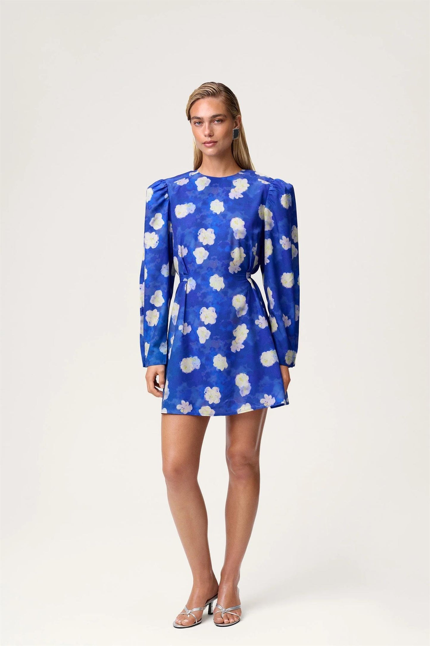 Cannes Mini Dress Ocean Blue