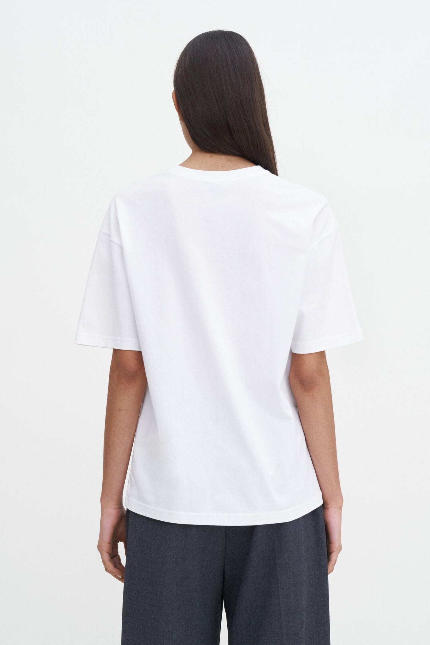 Loose Fit Tee White