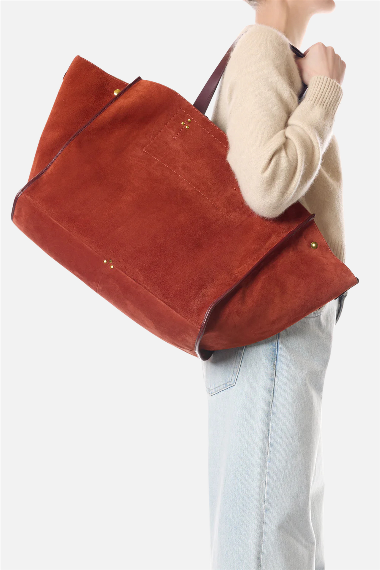 Leon L Rouille Split Suede