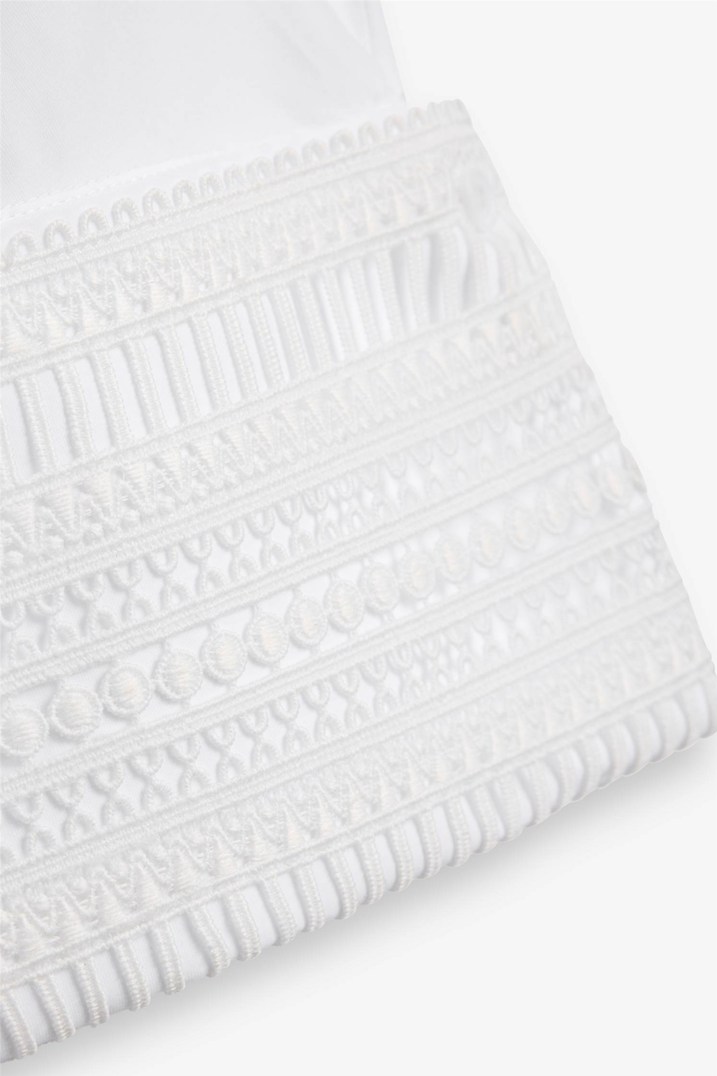 Atari Lace Shirt Bright White