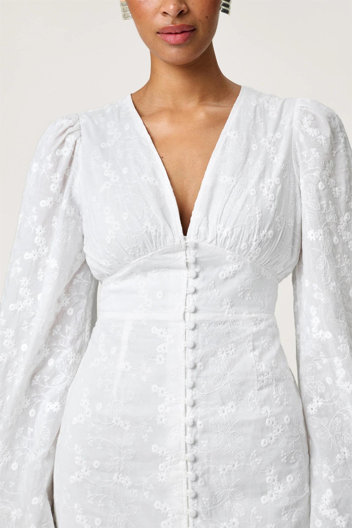 Florence Dress White
