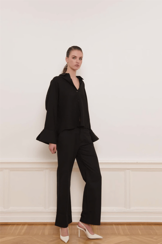 Reign Linen pants Black