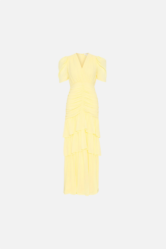 Jenna Maxi Dress Lemonade.