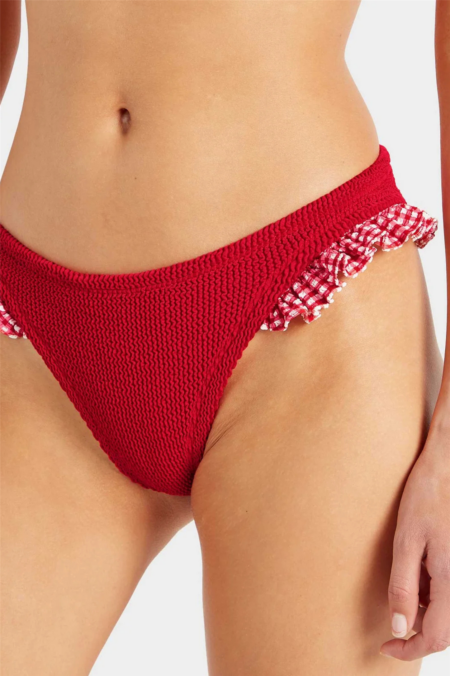 Jean Bikini Gingham red Gingham Red