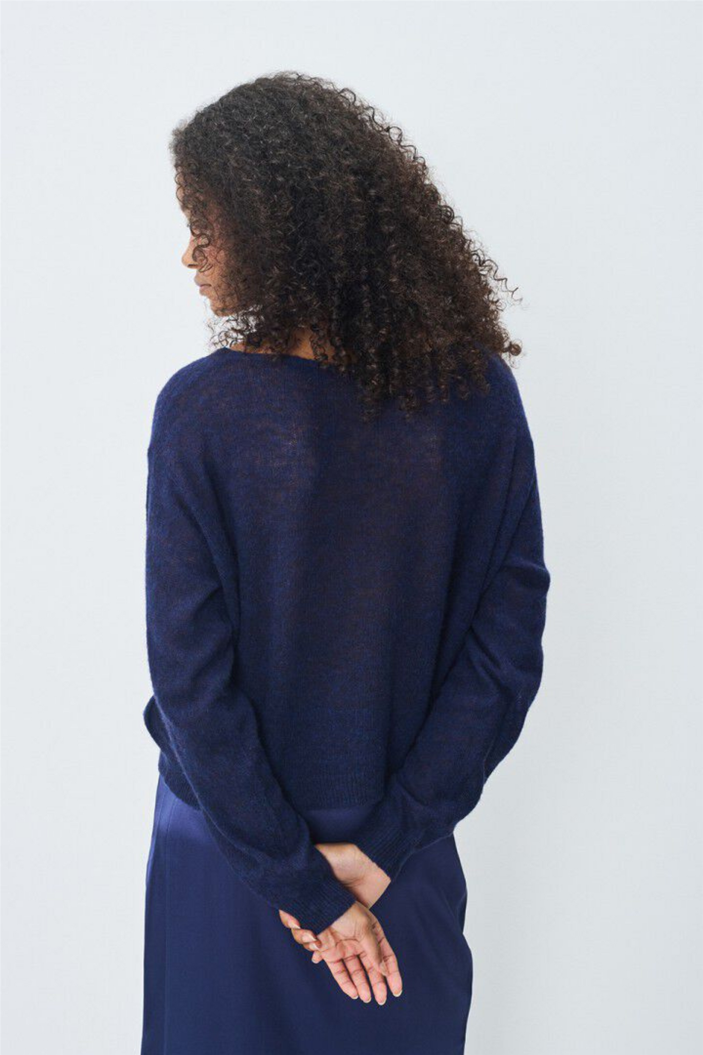Dumy sweater Navy Melange