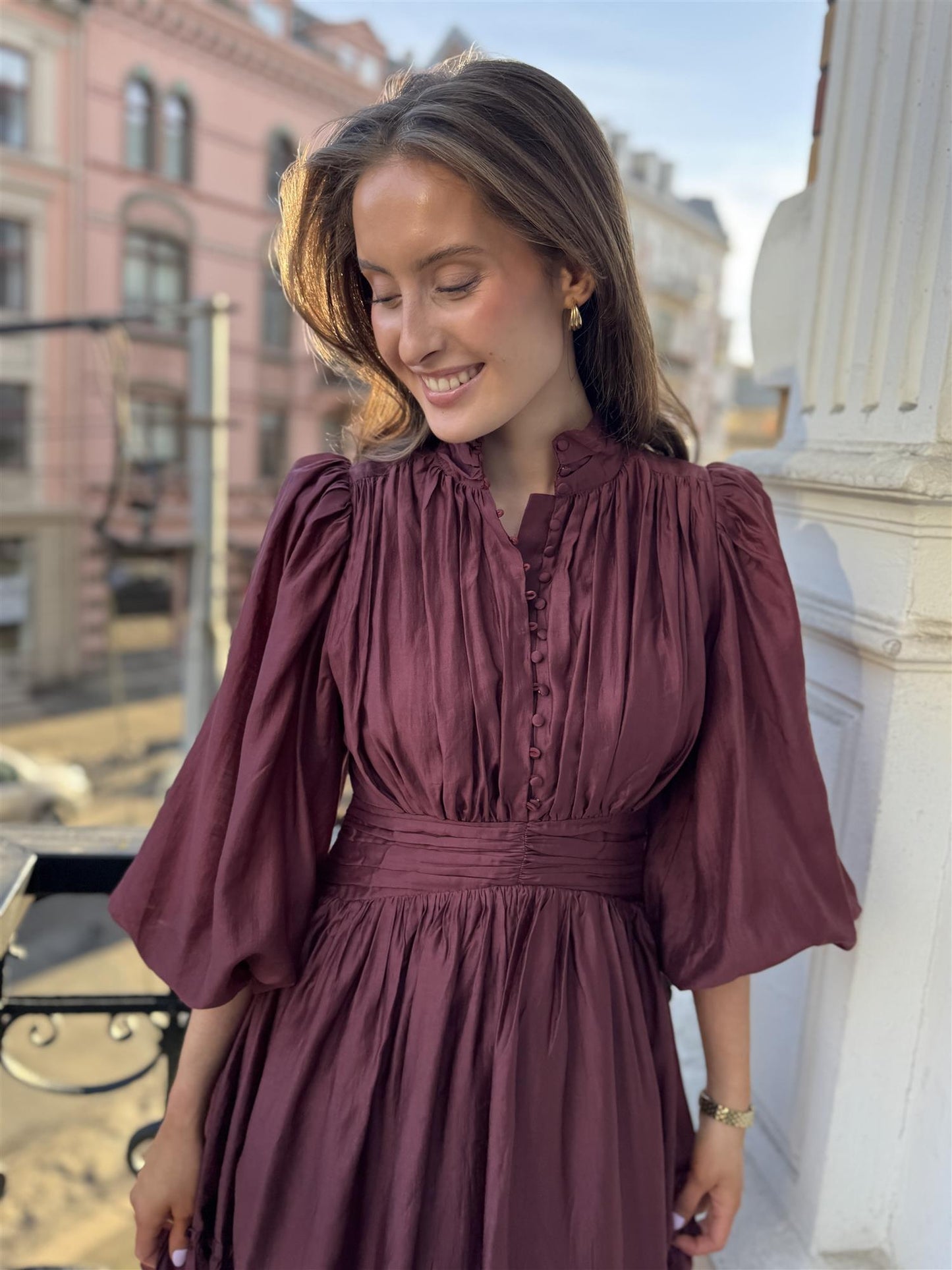 Vanity dress Bordeaux