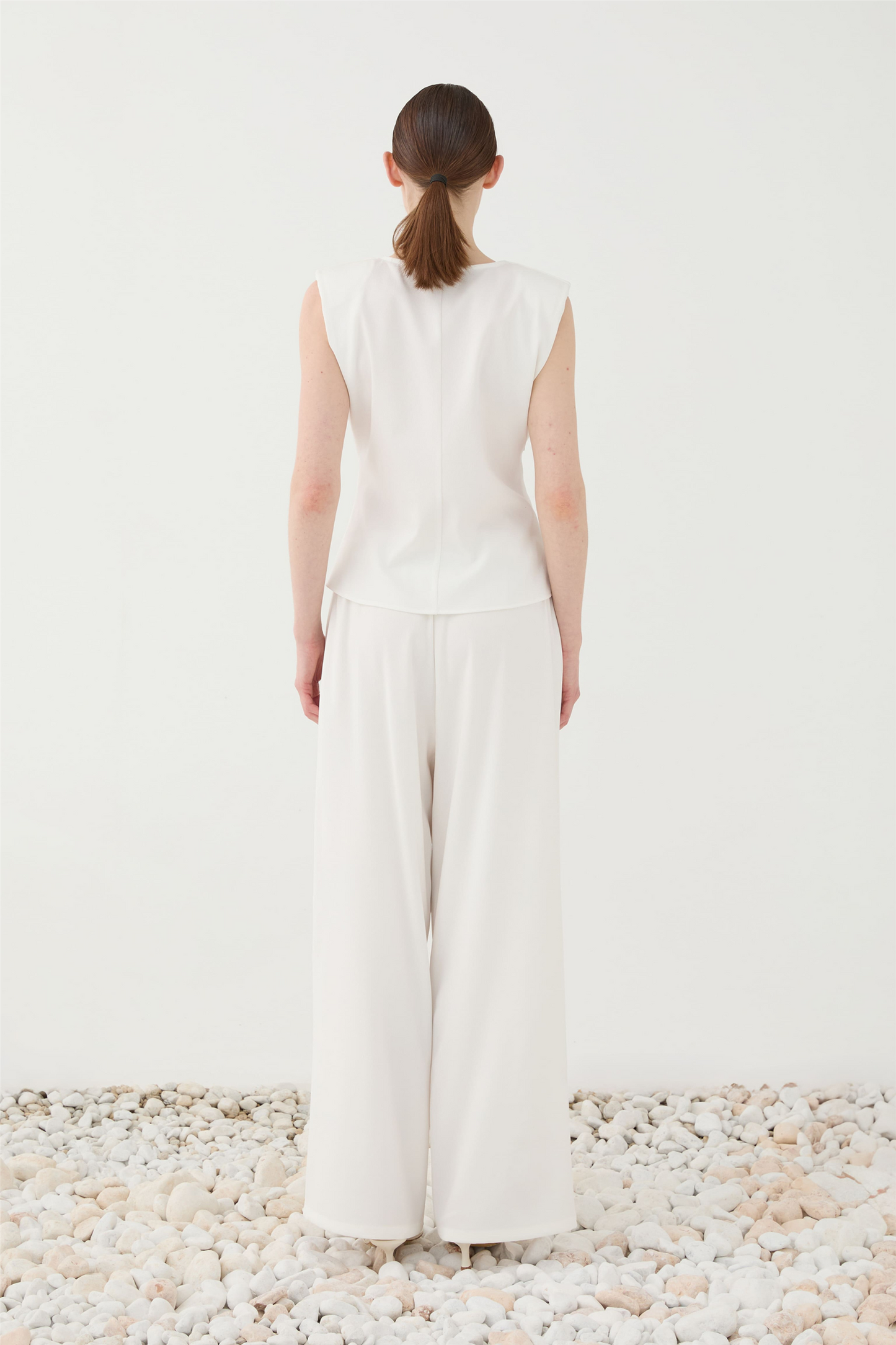 Wide Pants Bianco