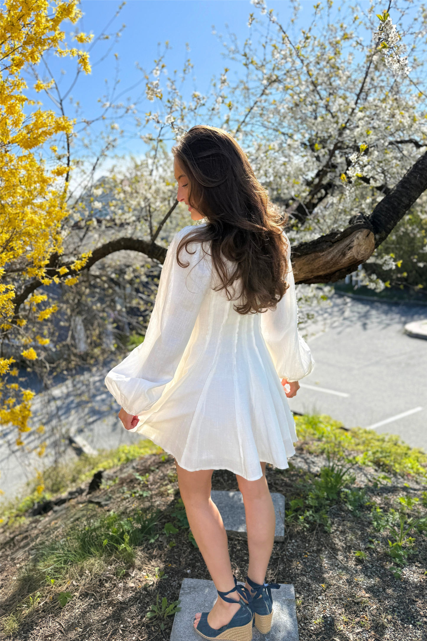 Sophie Dress Off White