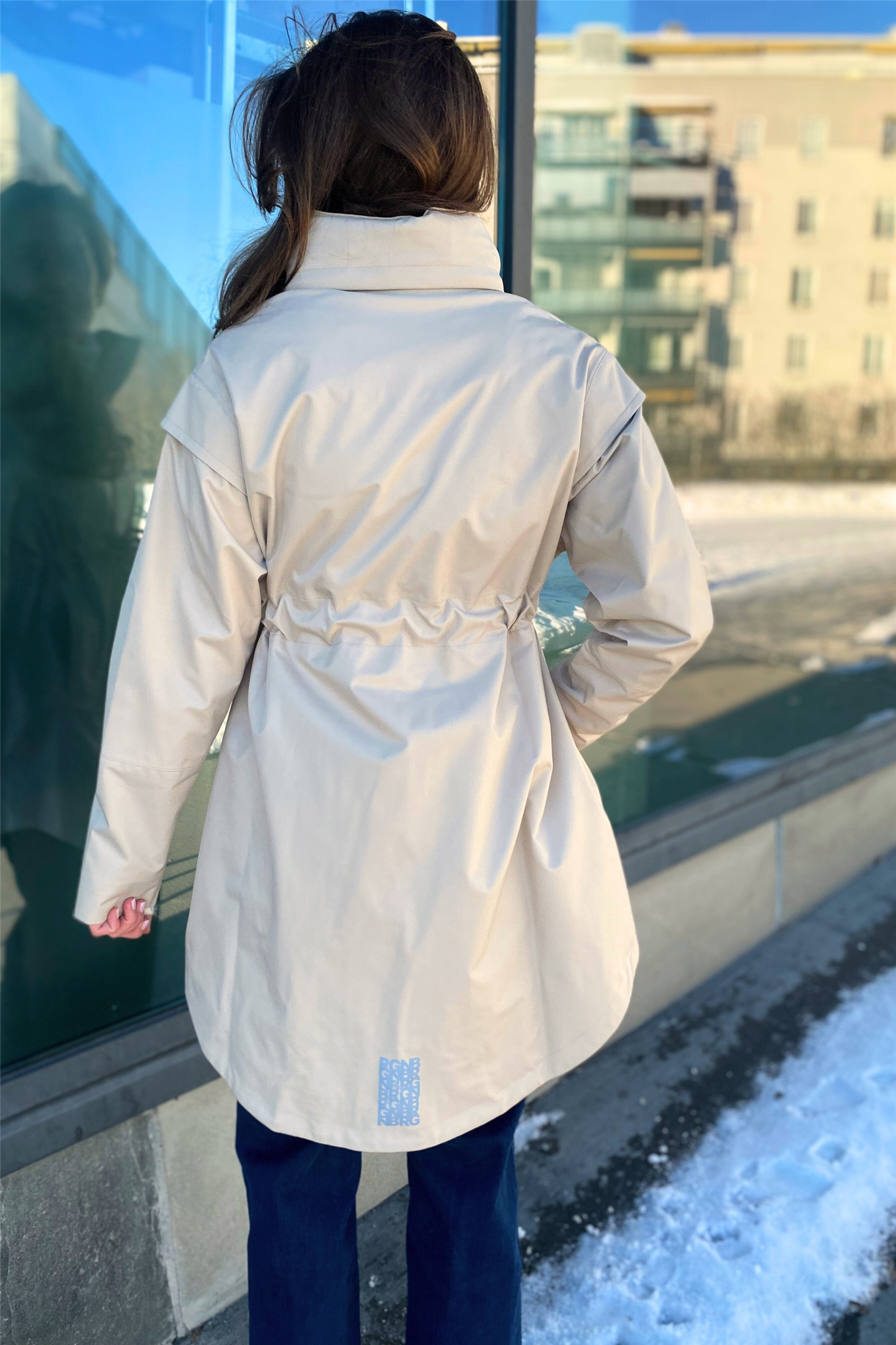 Monsun Coat Sand