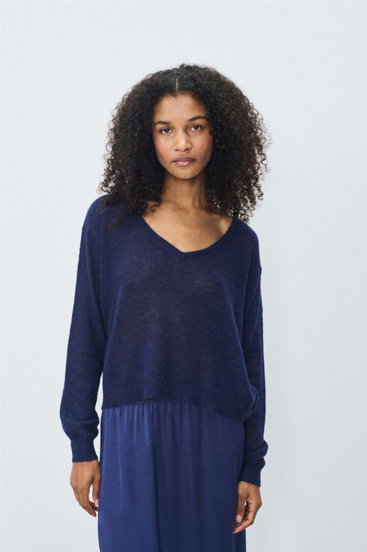 Dumy sweater Navy Melange