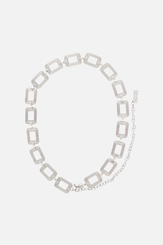 GZchannie chain belt Silver.