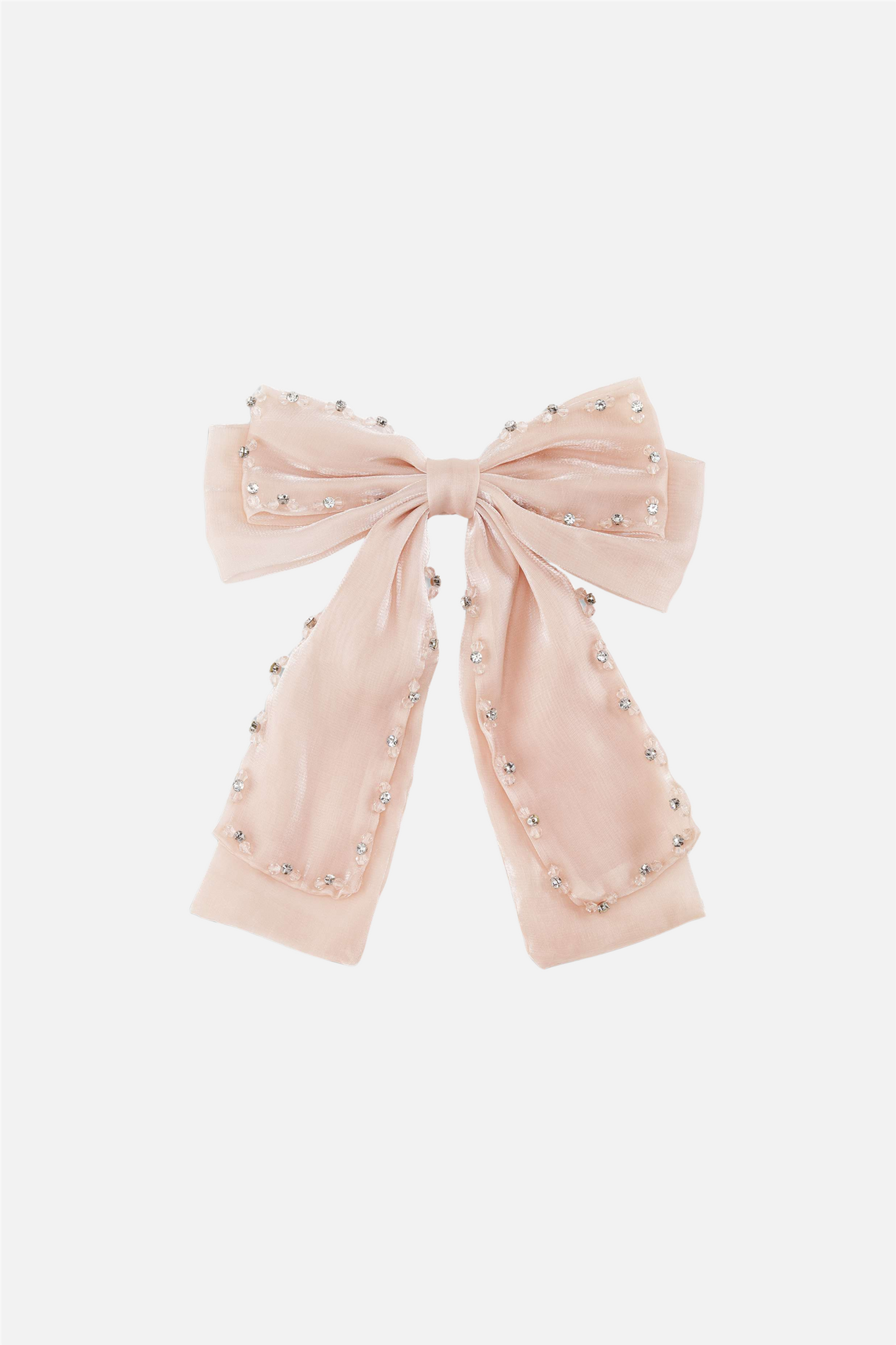 Pastel Crystal Bow Rose