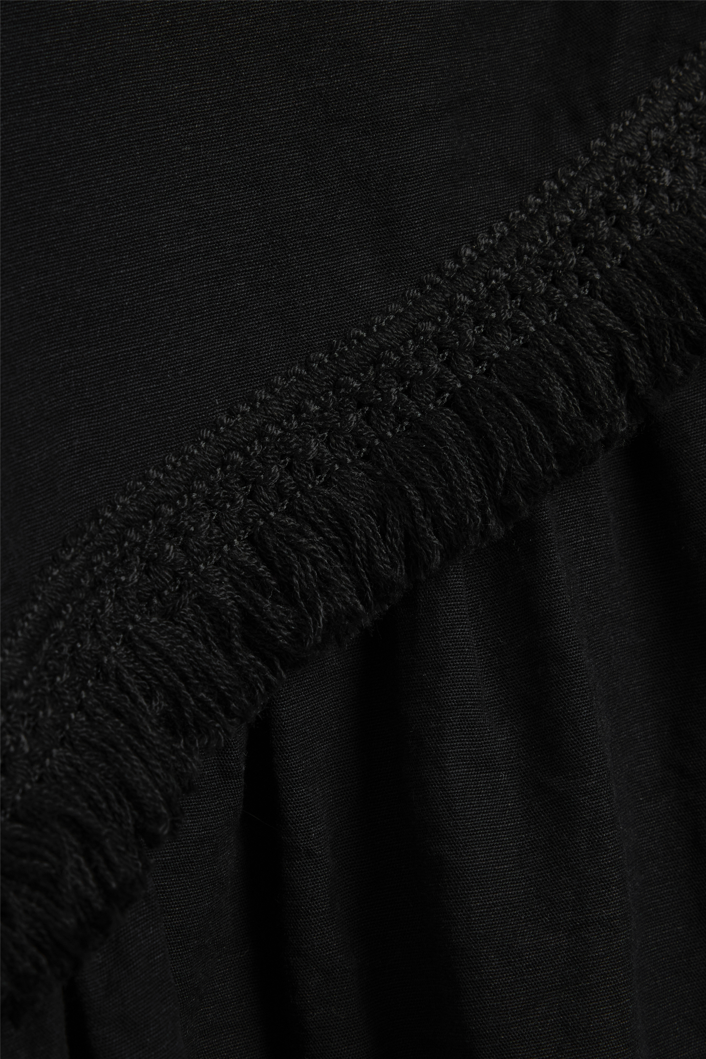 Eden Dress Linen Black