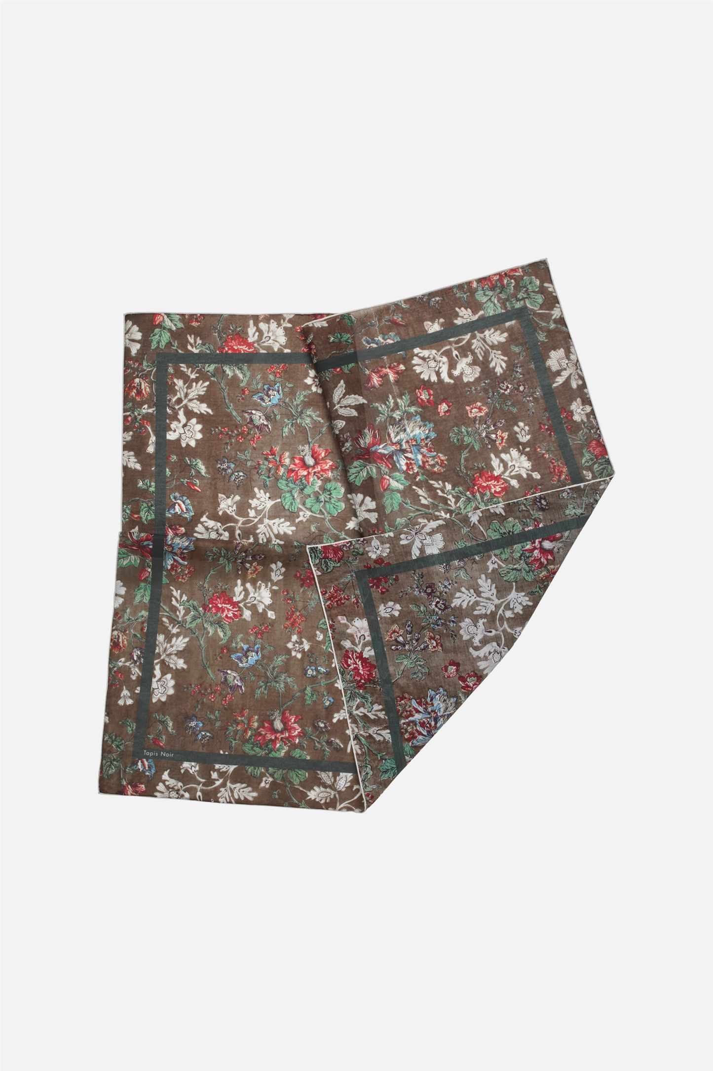 Light Small Eliza Scarf Brown