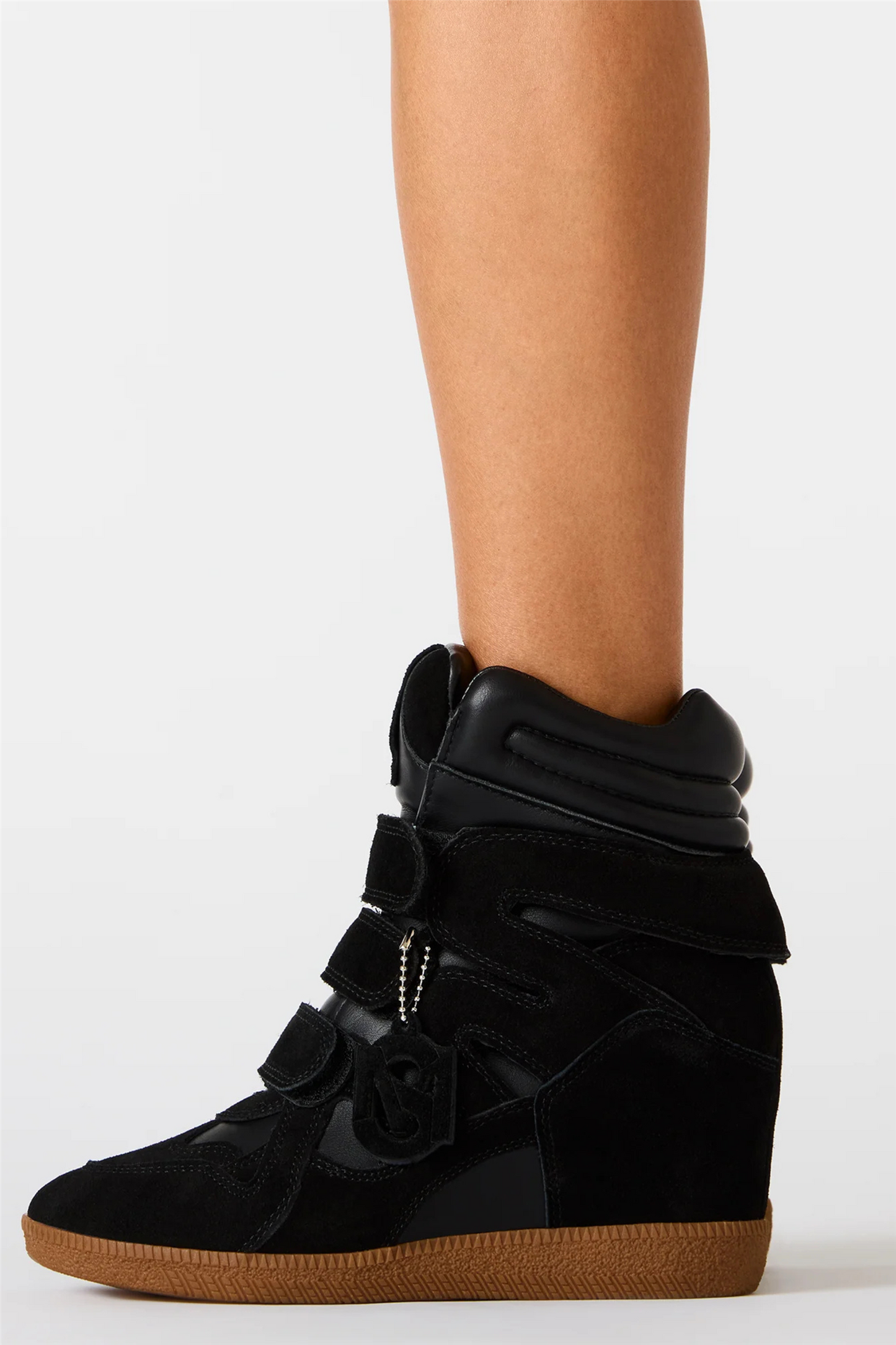 Mavis Black Suede