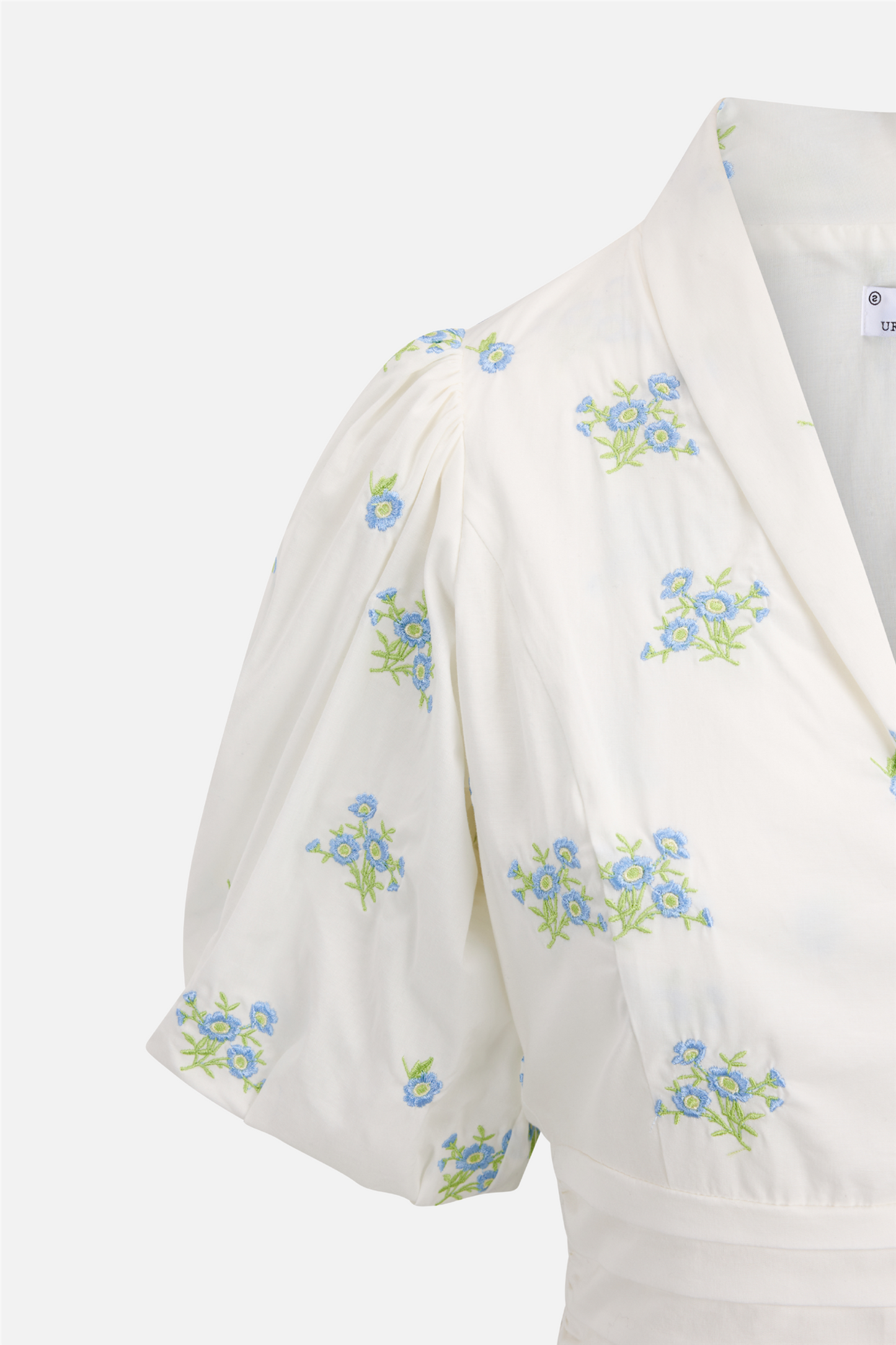 Makayla Dress Blue Flower Aop
