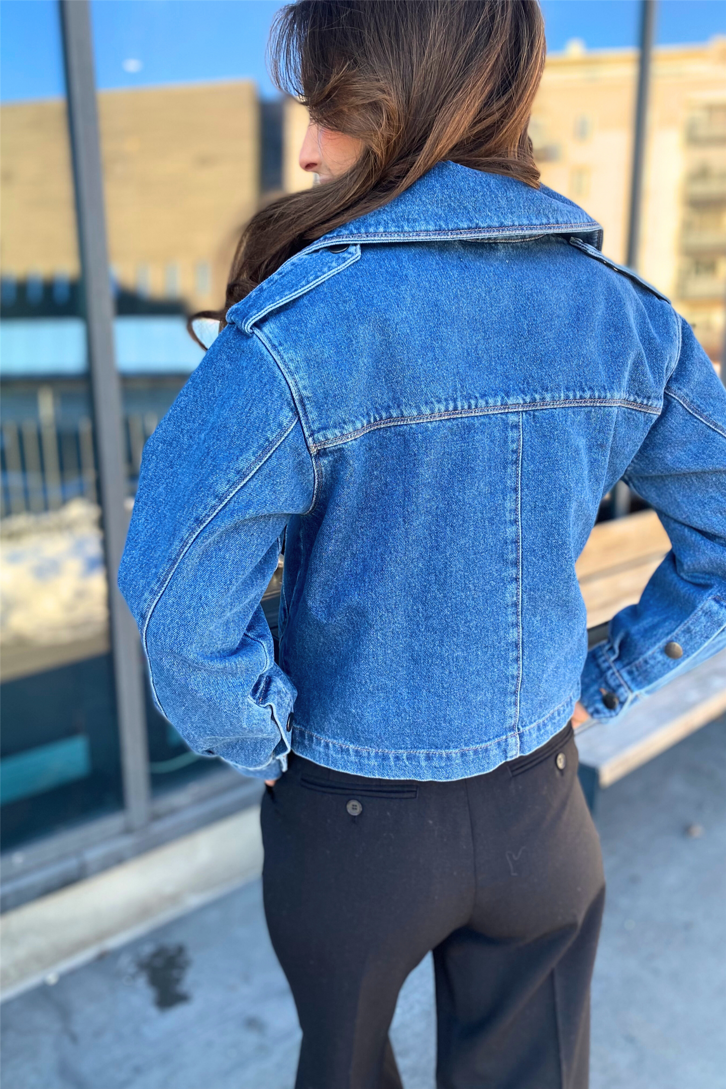 Reign Denim Jacket M.Blue